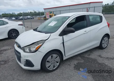 2017 Chevrolet Spark Ls Cvt z USA, uszkodzony, nr VIN KL8CB6SA8HC773446
